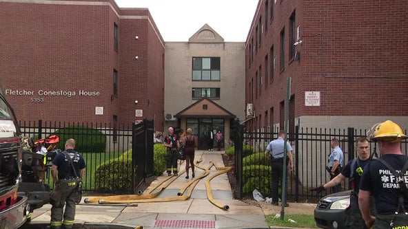 West Philadelphia apartment fire injures 1 person