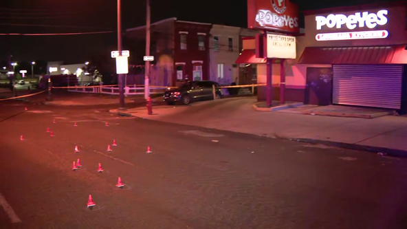 Police: Triple shooting outside North Philadelphia Popeyes leaves 1 employee dead, 2 others injured