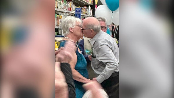 Love in the aisle: Arizona couple gets married at grocery store where they first met