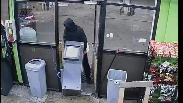 Caught on camera: 2 suspects steal ATM from North Philadelphia gas station, police say
