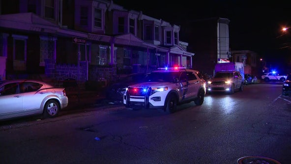 Police: Woman shot multiple times while sitting inside car in West Philadelphia