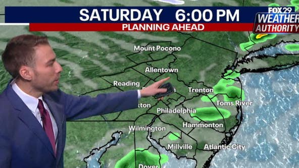 Weather Authority: Saturday Soaker brings windy, wet weather to start off the weekend