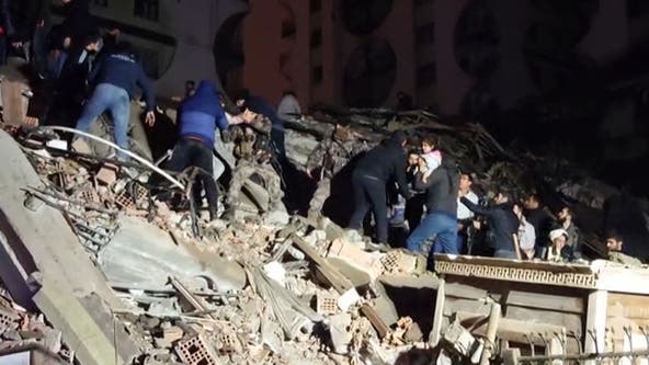 Turkey's quake deaths reach 38; death toll in Syria 62