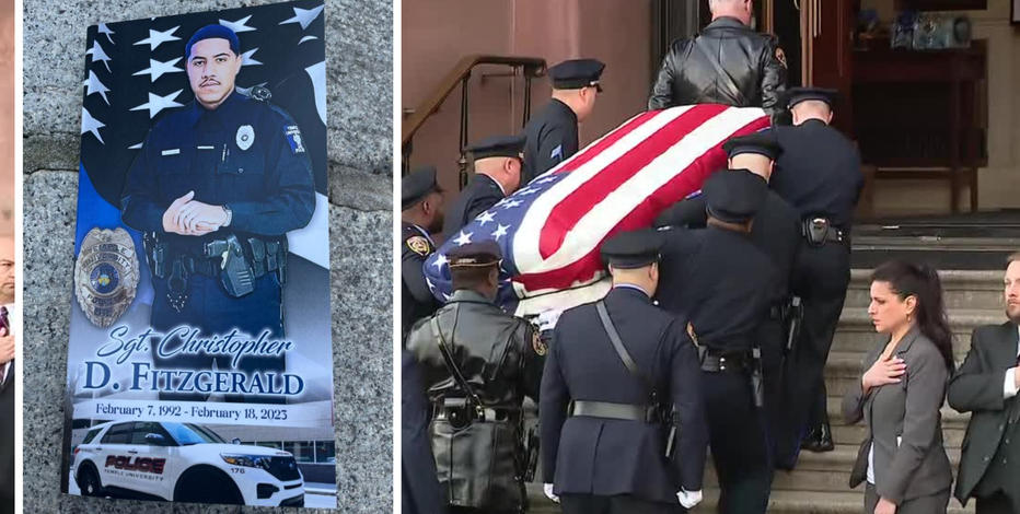 Temple University Police Sgt. Chris Fitzgerald laid to rest