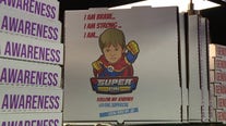To fundraise for 2-year-old boy with leukemia, Audubon pizza shop creates special pizza boxes