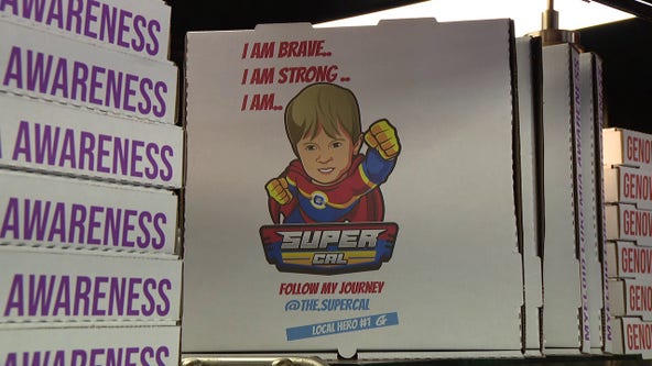 To fundraise for 2-year-old boy with leukemia, Audubon pizza shop creates special pizza boxes