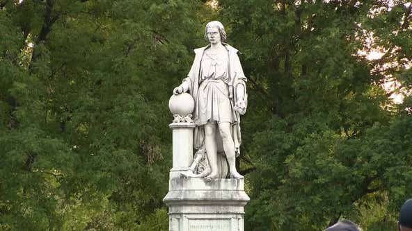 Group sues Philadelphia mayor, officials over Columbus statue removal efforts