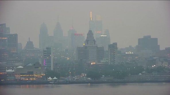 Code red issued in Philadelphia as smoke from Canada wildfires fills Delaware Valley skies