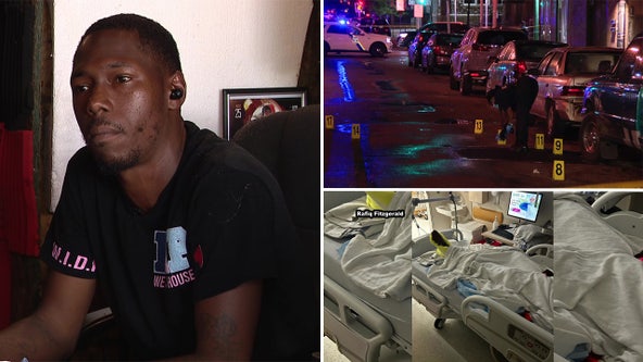 Teen survivor of Philadelphia mass shooting escaped gunman by rolling under car after being shot