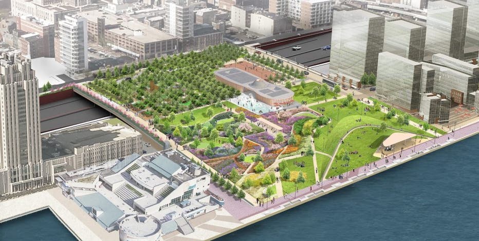 Philadelphia breaks ground on project to transform Delaware River waterfront at Penn's Landing