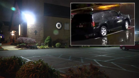 Video: Vehicle sought for hit-and-run outside church that injured 69-year-old woman