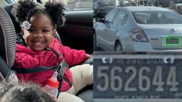 Amber Alert issued for 1-year-old girl taken in stolen vehicle left running in Newark parking lot