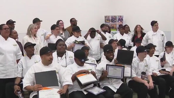 Culinary training program for adults with disabilities graduates students in heartwarming ceremony