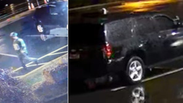 Video: Suspect, vehicle sought for hit-and-run outside church that injured 69-year-old woman