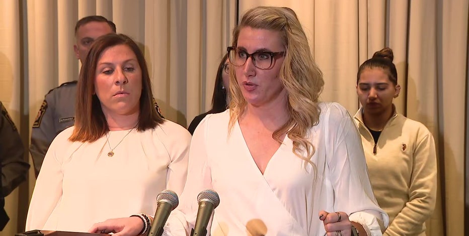 Widows of Pennsylvania State Troopers killed in crash on I-95 react to sentencing of driver