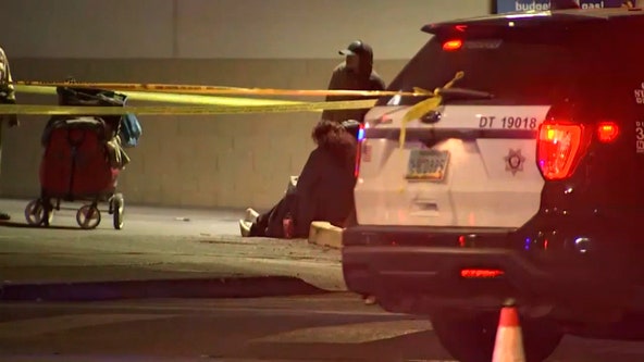 Five homeless people shot, two killed in Las Vegas; suspect sought