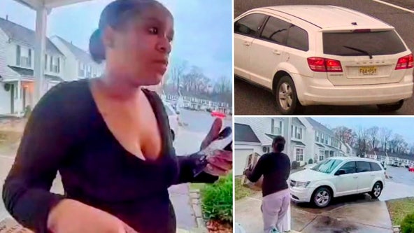 Accused porch pirate wanted after hitting officer with car during traffic stop in Camden County: police