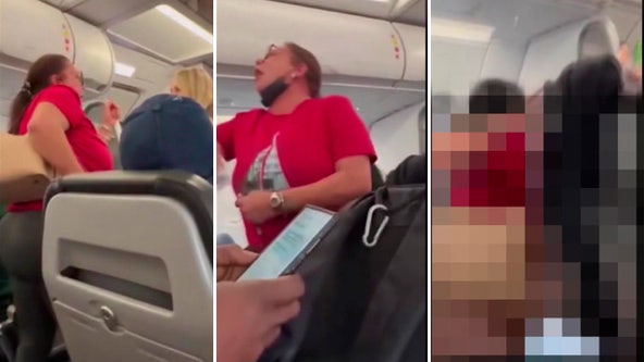 Philadelphia woman charged after allegedly dropping pants in aisle during Frontier Airlines flight