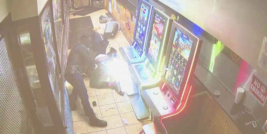 Philadelphia police shooting: Newly released video shows moment officer, suspect shot in corner store