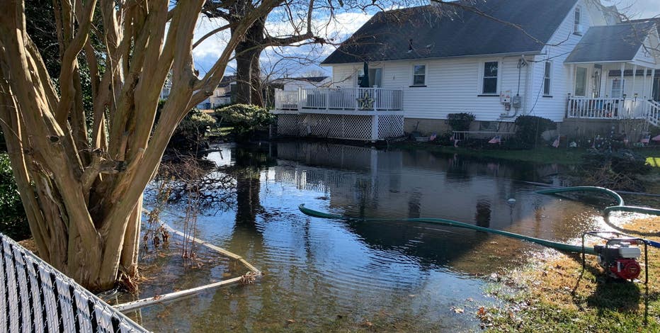 NJ flooding: Basements, yards overcome with floodwater in 'hardest hit town' of Delran