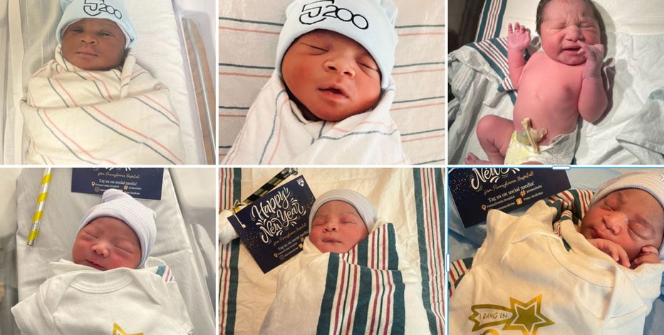 New Year's babies: Six bundles of joy welcomed into the world at Philadelphia hospitals