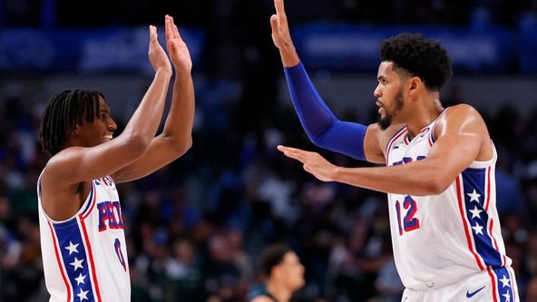 Sixers win again without Embiid, beating Mavericks 120-116