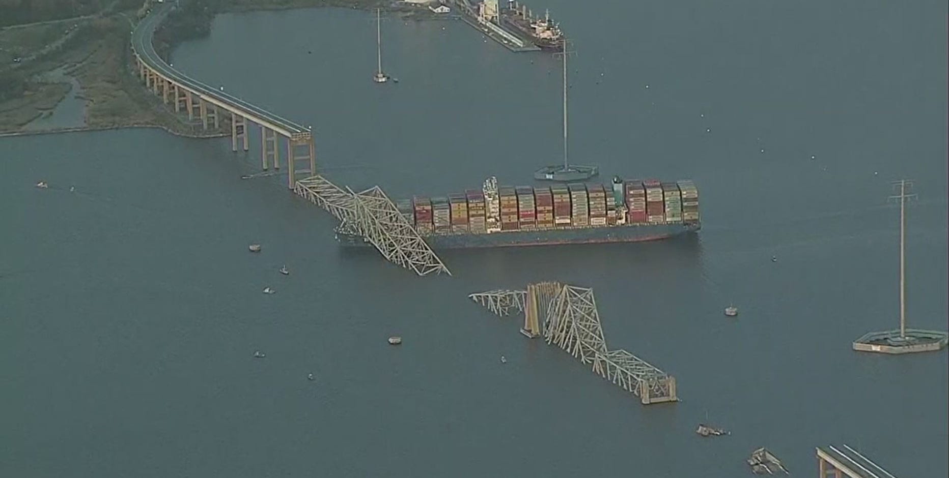 Baltimore Key Bridge collapse: Fifth victim's body recovered by divers