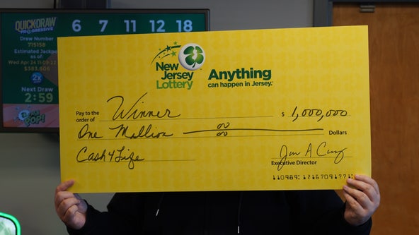 NJ man wins $1 million lottery after fortune cookie prediction comes true