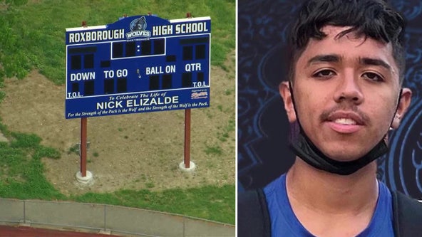 Roxborough High School dedicates scoreboard to slain teen Nicolas Elizalde