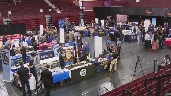 Careers in law enforcement highlighted as nearly 100 agencies on hand for recruitment
