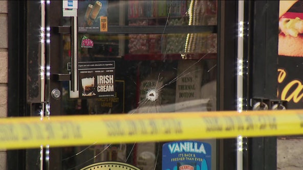 Man, 35, shot multiple times and killed after fight in corner store, female suspect sought: officials