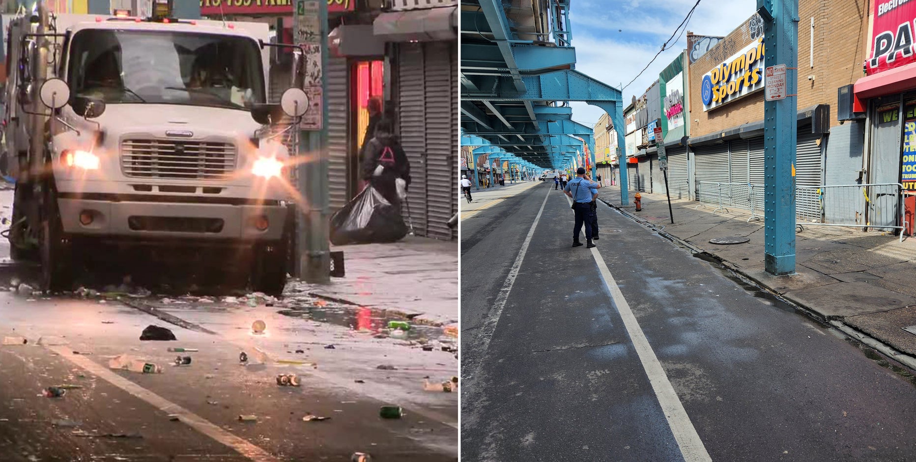 Parts of Kensington Avenue cleared as 'encampment resolution' cleans up Philly neighborhood