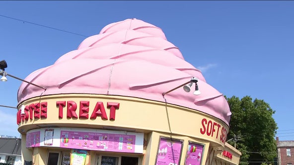 Iconic Philadelphia ice cream shop in 27-foot-tall cone building is for sale