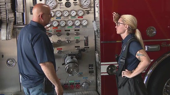 Female volunteer firefighter makes history, breaks barriers at Delco fire company, here's how