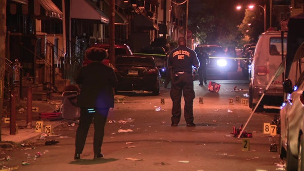 Philadelphia mass shooting: 3 killed, 6 injured at possible block party as suspects sought
