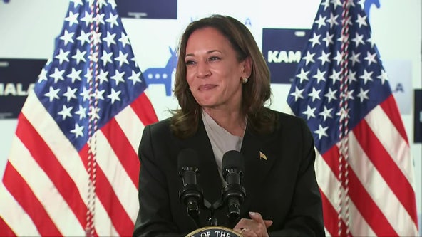 'We have an election to win' Vice President Kamala Harris speaks at 1st official campaign stop