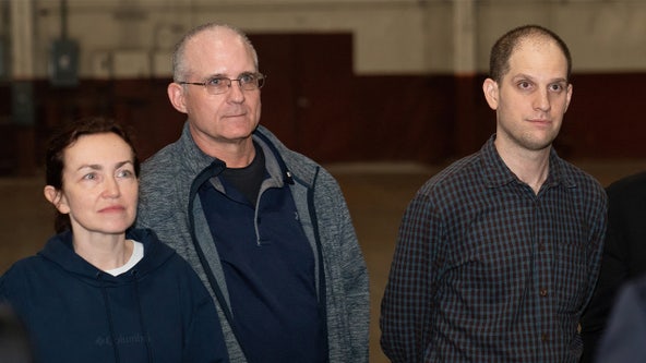 3 newly freed Americans are back on US soil after a landmark prisoner exchange with Russia