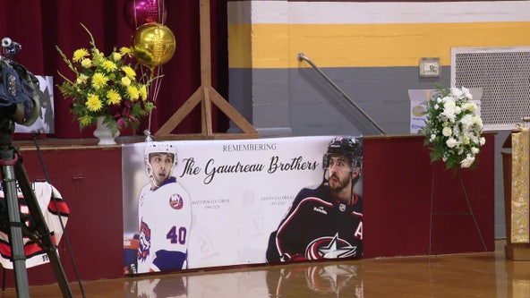 Gaudreau brothers honored in vigil with family, friends hosted by Gloucester Catholic High School