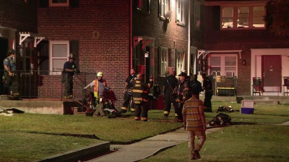 Fire in Camden forces several people out of their home