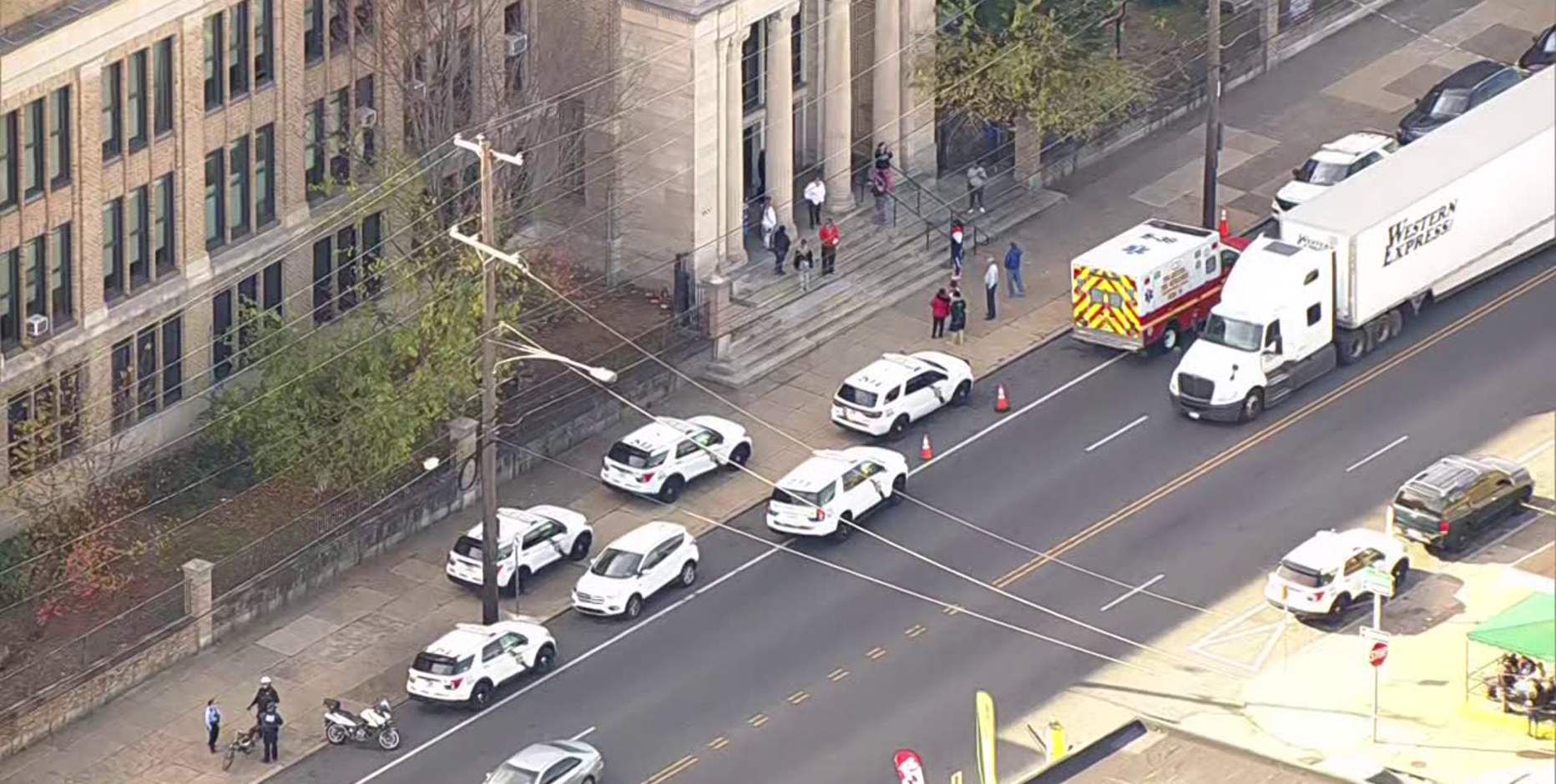 Teachers' aides stabbed by student at Philadelphia middle school: police