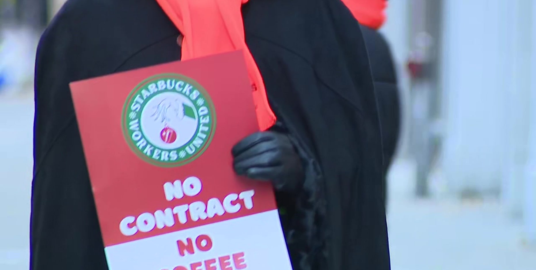 Starbucks baristas in Rittenhouse Square join union strike