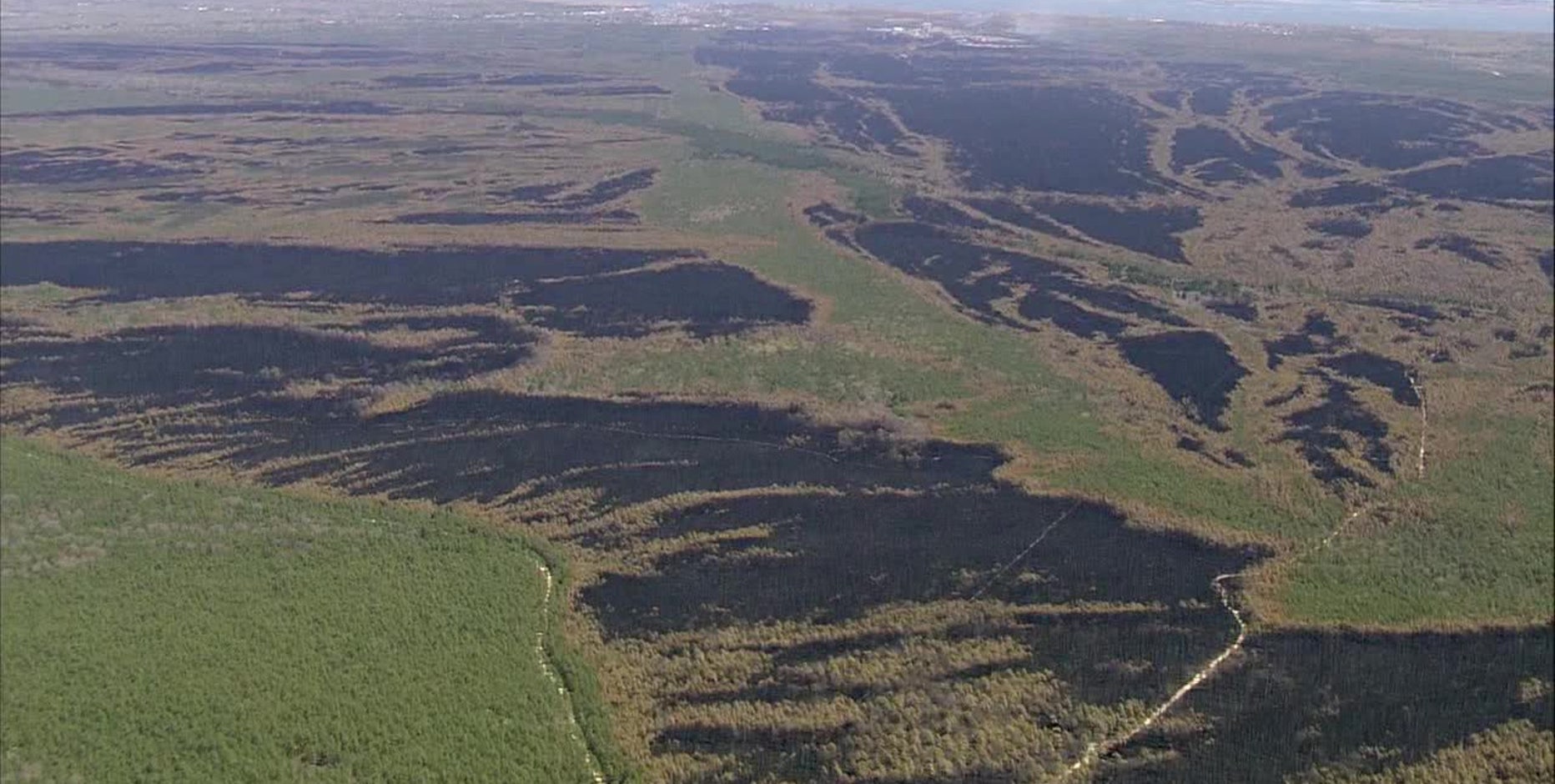 Ocean County wildfire still not fully contained after torching over 15,000 acres