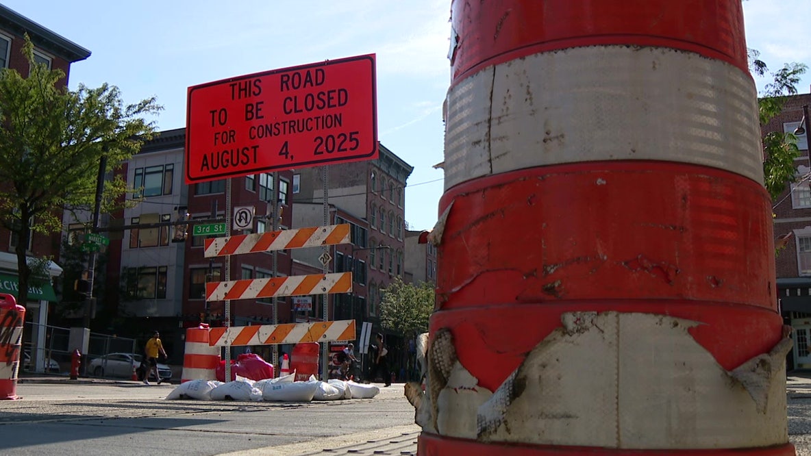Market Street closures: Westbound lanes in Old City to close for months due to contstruction