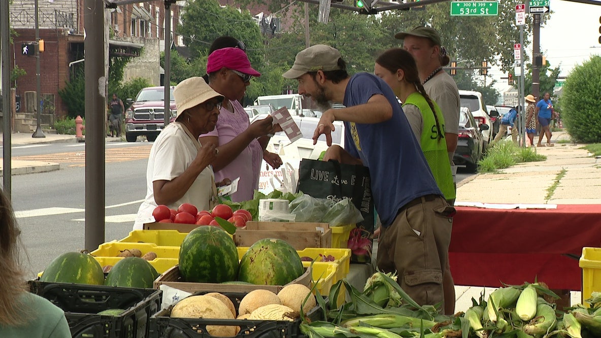 Pop-up farmers market in West Philly promotes wellness and healthy food access