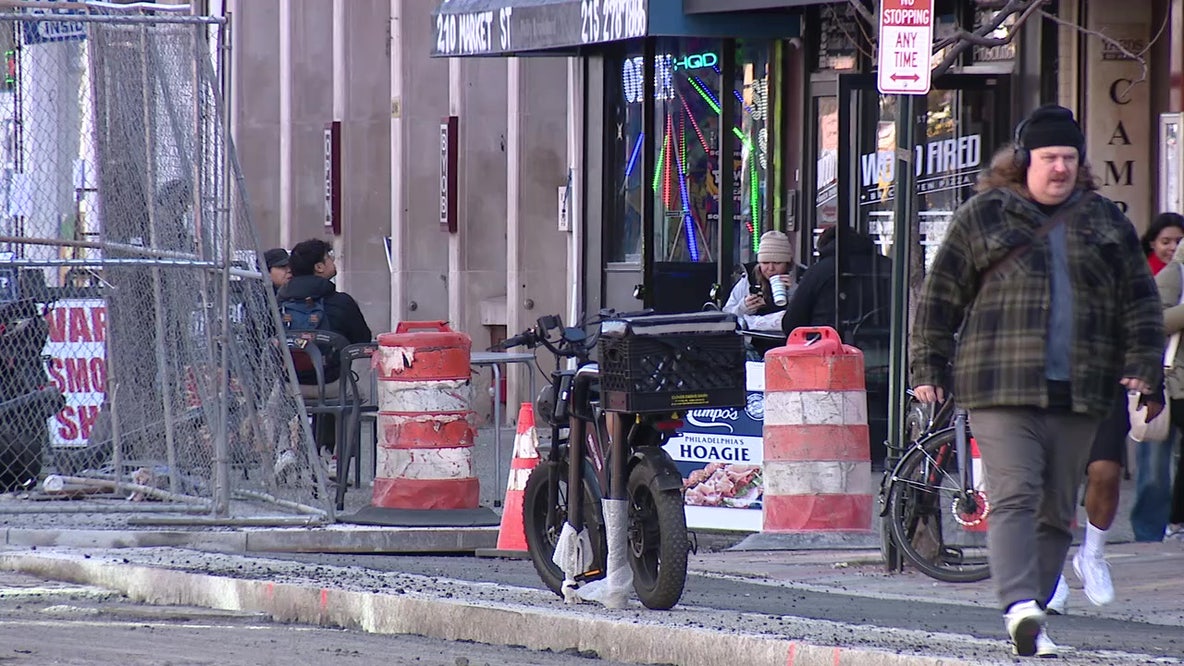 Old City businesses struggle amid ongoing construction