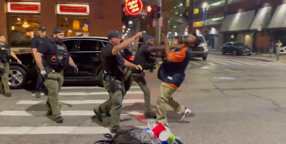 Detroit Police Officer suspended for punching man in Greektown