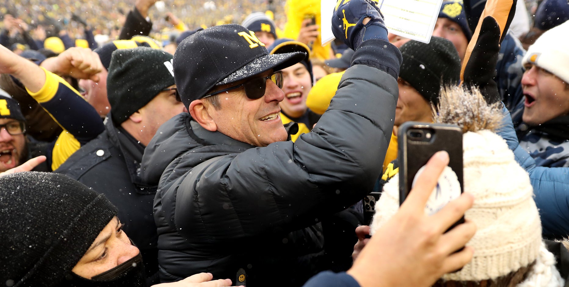 Harbaugh would 'love to' talk about UM's sign-stealing investigation, but can't yet
