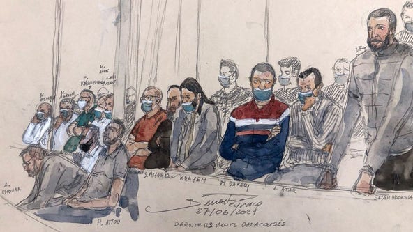 2015 Paris attacks: Sole surviving assailant found guilty of murder, 19 others convicted