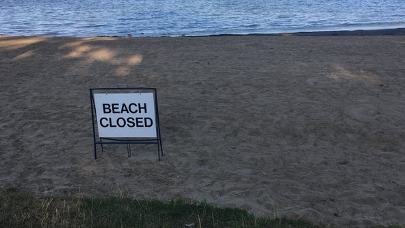 Two beaches closed in Macomb and Oakland County due to high bacteria levels