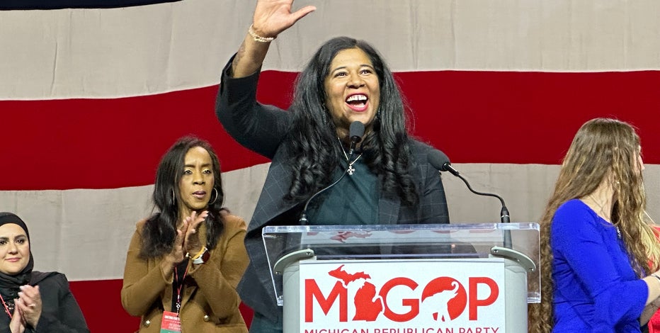 Kristina Karamo elected as new Michigan Republican Party chair